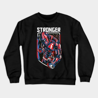 Stronger War Machine Robot Crewneck Sweatshirt